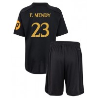 Real Madrid Ferland Mendy #23 3rd trikot Kinder 2023-24 Kurzarm (+ Kurze Hosen)